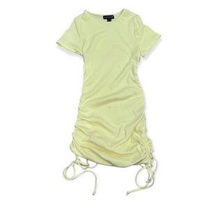 Yellow comfty cotton dress